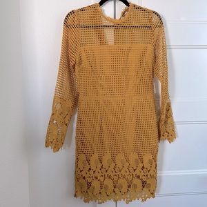 Nordstrom Rack Yellow Cocktail Dress